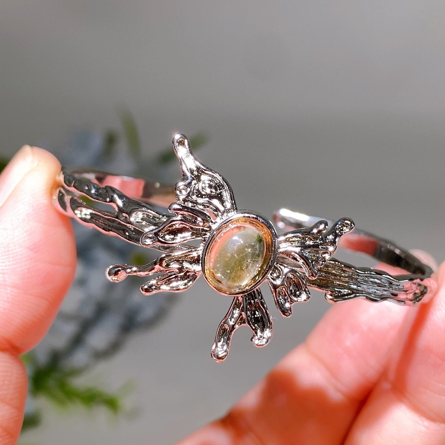 Crystal Butterfly Bangle Crystal Healing Bulk Wholesale