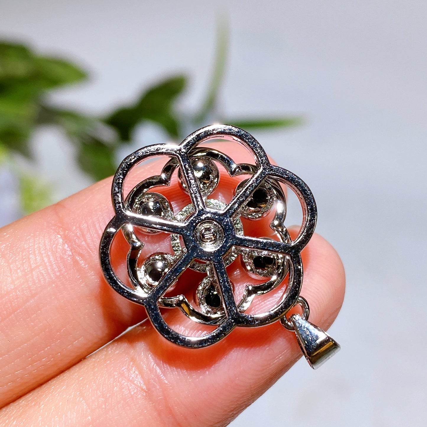 Cooper Silver Plated Sugilite Spinning Pendant Crystal Healing Bulk Wholesale