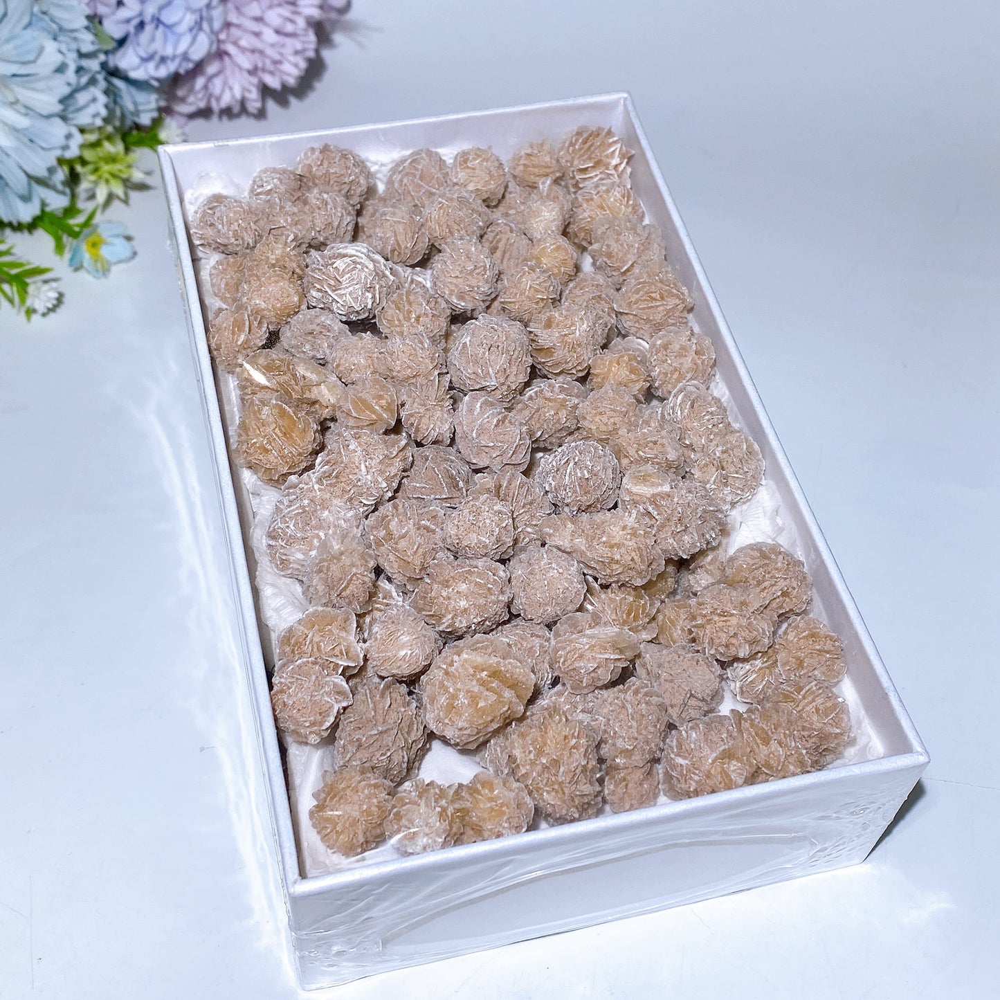 Desert Flower with Box Packing Crystal Healing Bulk Wholesale