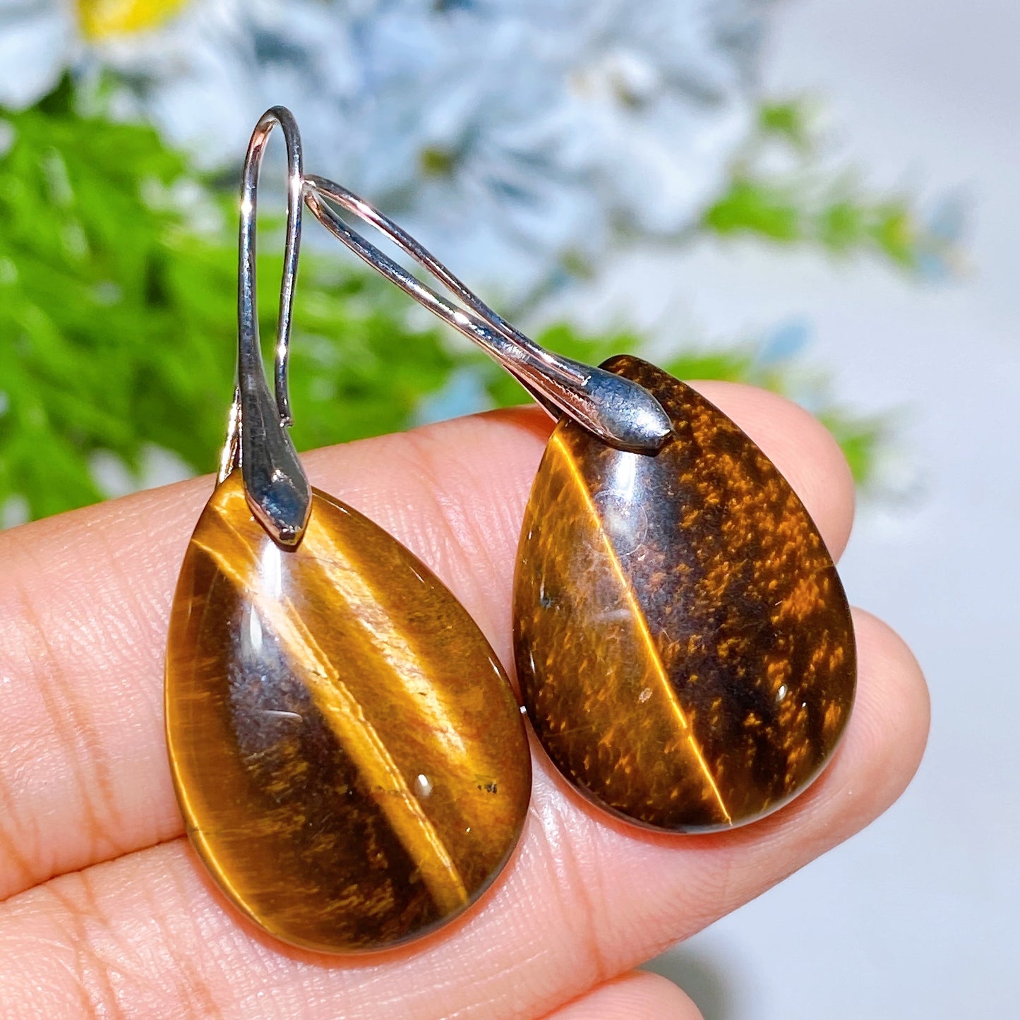 25mm Crystal Drop Earring Crystal Healing Bulk Wholesale