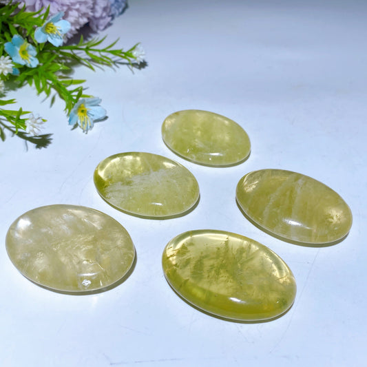 2.0" Citrine Palm Crystal Healing Bulk Wholesale