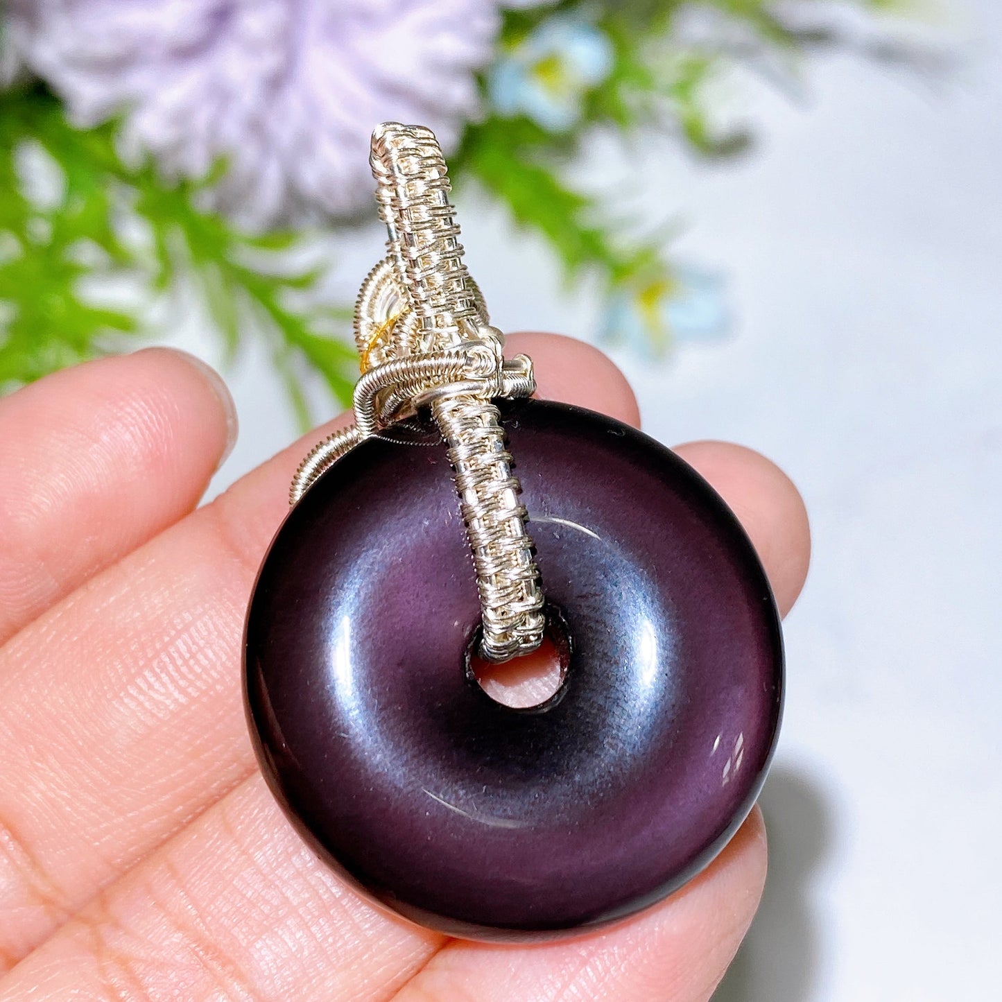 Cooper Wrapping Crystal Pendant Crystal Healing Bulk Wholesale