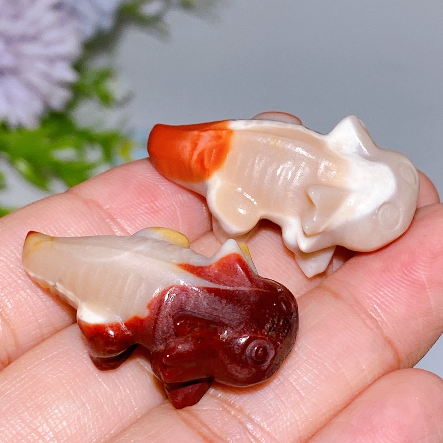 1.4" Mookite Salamander Carving Crystal Healing Bulk Wholesale