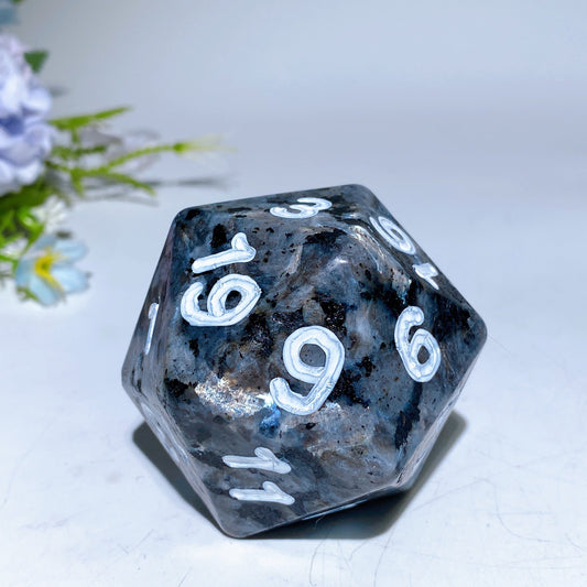 2.4" Crystal Twenty Faces Dice Carving Crystal Healing Bulk Wholesale