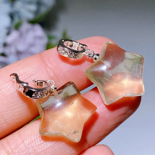 16m Citrine Star Pendant Crystal Healing Bulk Wholesale