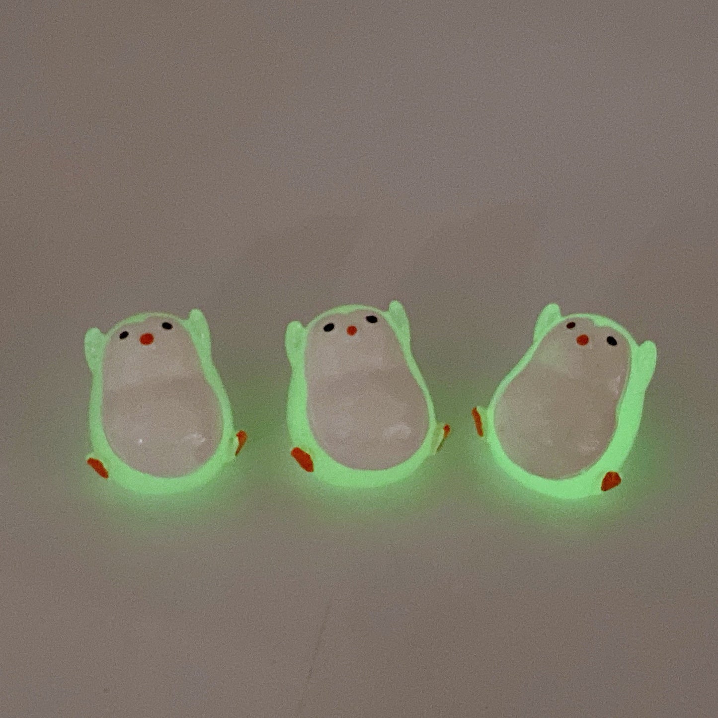 Luminous Penguin Carving 3pcs Crystal Healing Bulk Wholesale