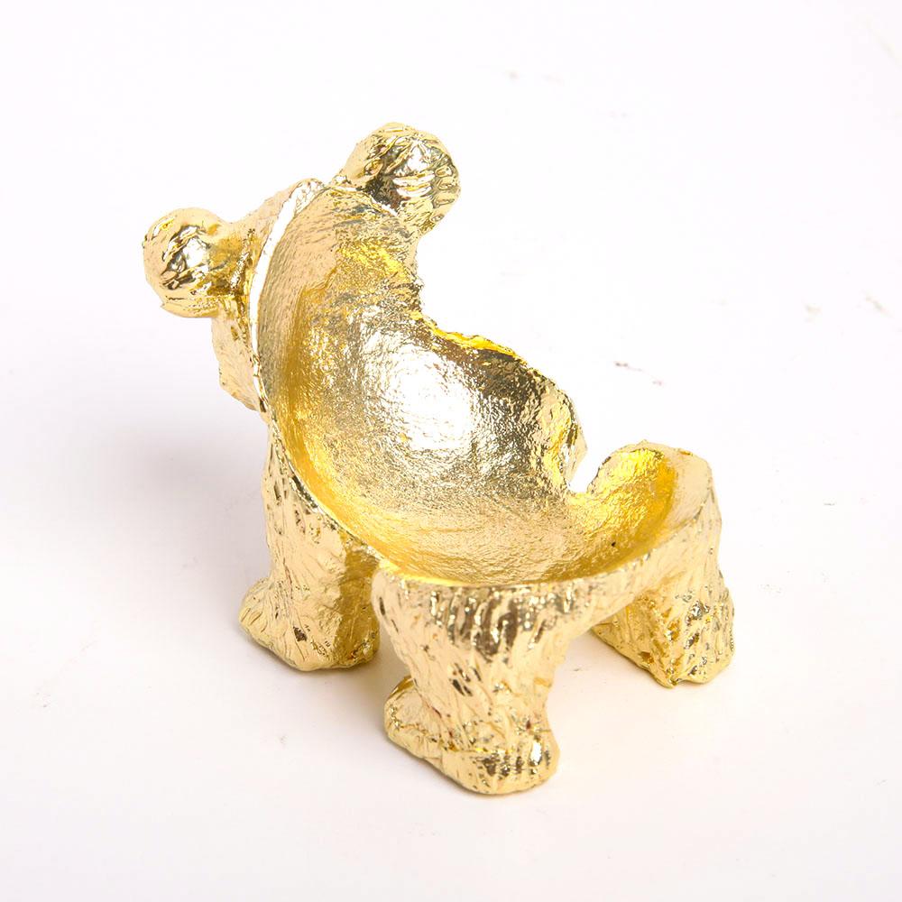 Metal Bear Shaped Holder Stand Wholesale Crystals
