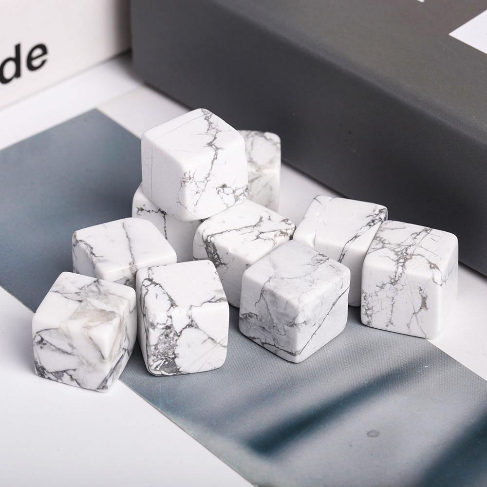 0.1kg Howlite Crystal Cubes Wholesale Crystals