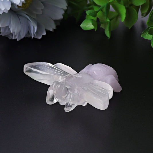 2.4" Fluorite Bumble Bee Crystal Carvings Wholesale Crystals