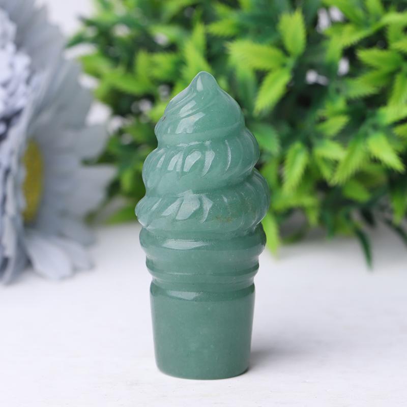 2.75" Ice Cream Crystal Carvings Wholesale Crystals