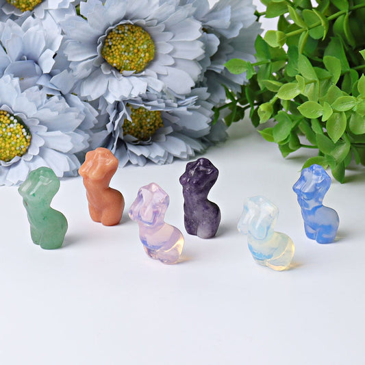 1.2" Mini Crystal Model Carvings Wholesale Crystals
