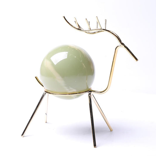 Metal Deer Shape Stand Wholesale Crystals
