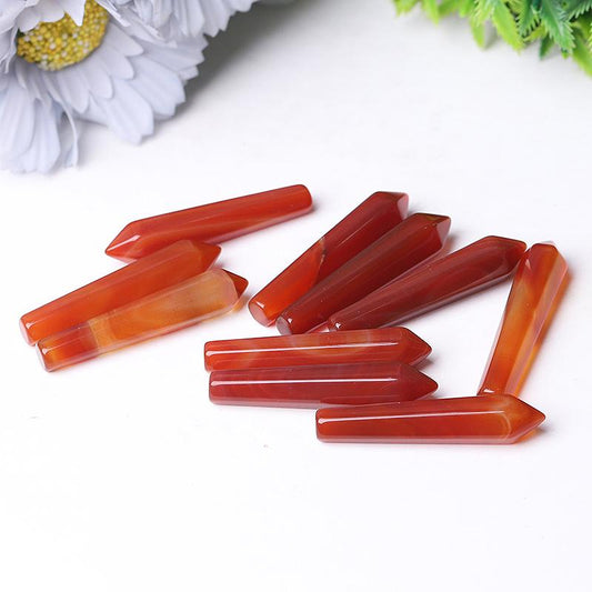 2" Carnelian Point Wholesale Crystals
