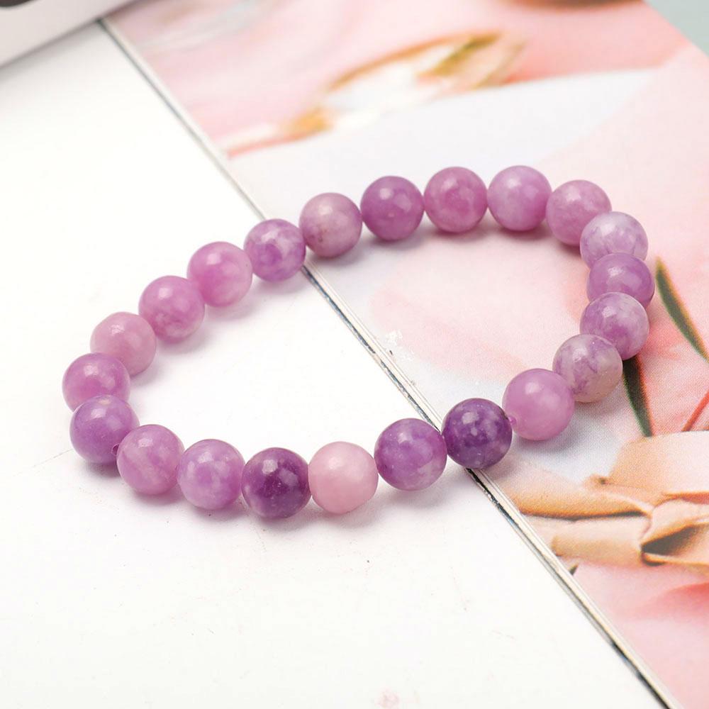 8mm Purple Mica Bracelet Wholesale Crystals