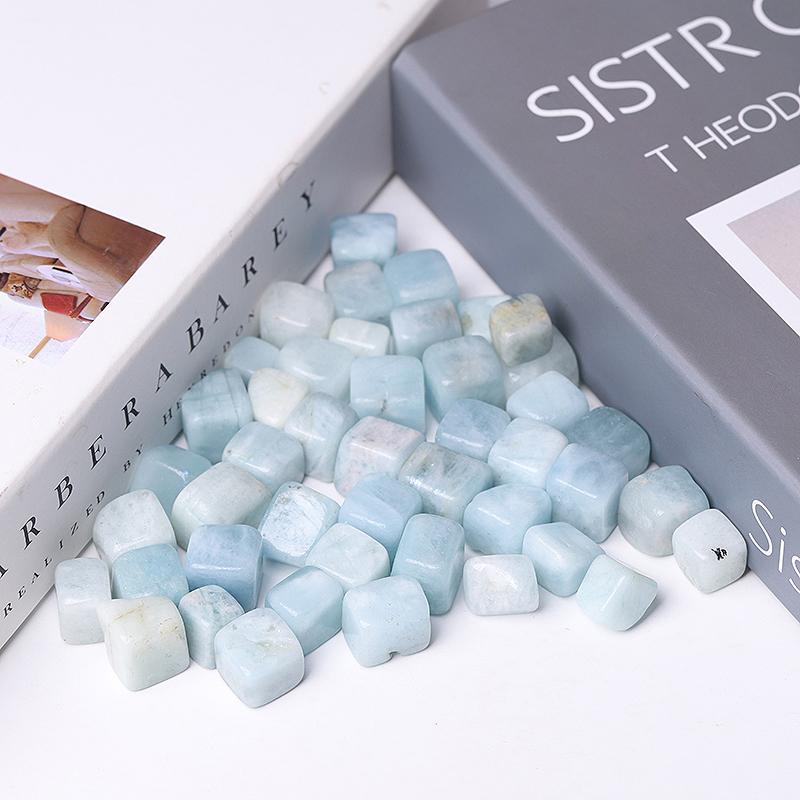 0.5kg Aqumarine Cubes Wholesale Crystals