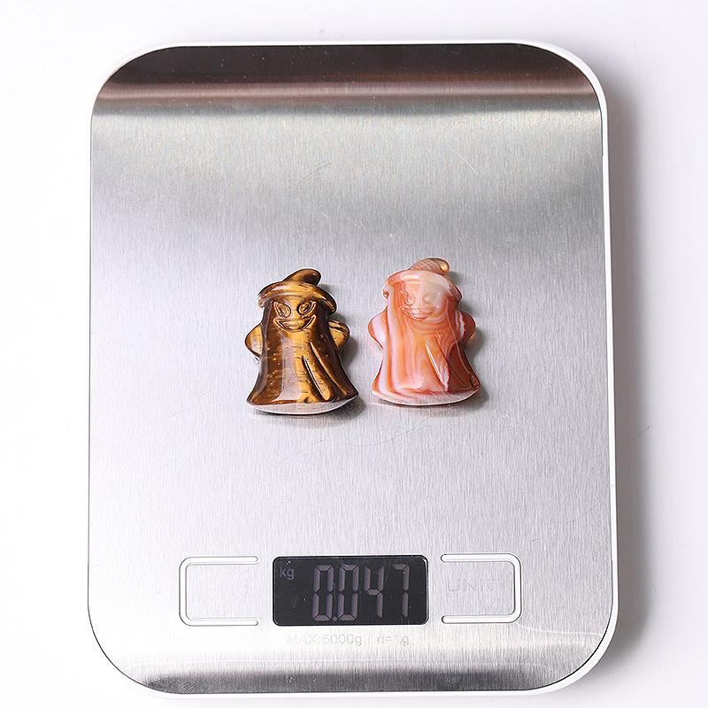 1.5" The Ghost Crystal Carvings for Halloween Wholesale Crystals