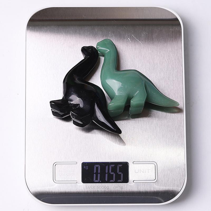 3" Hot Sale Crystal Dinosaurs Carving Natural Crystal Carving for Collection Wholesale Crystals