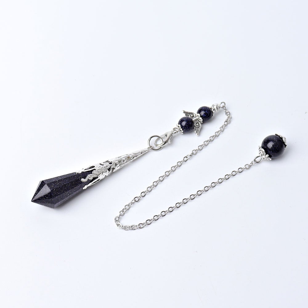 11.8" Long Chain Crystal Pendulum Wholesale Crystals