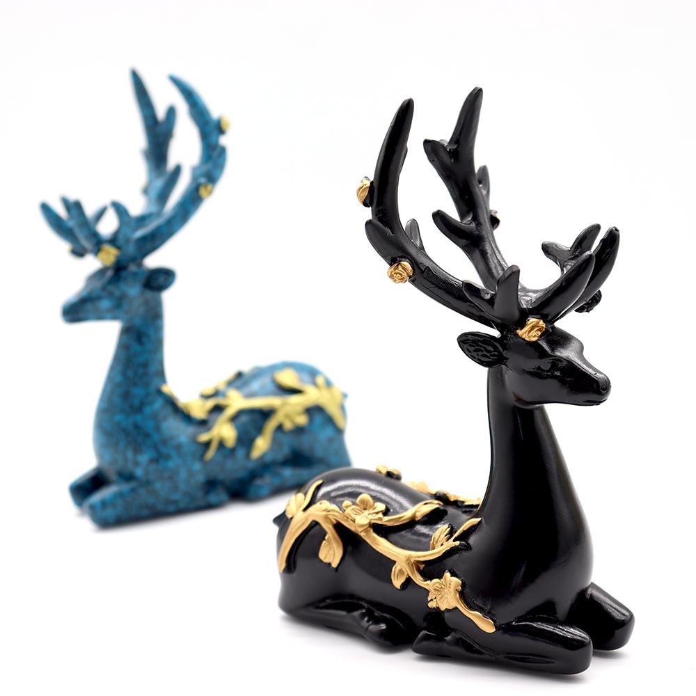 Home Decoration Crafts and Resin Deer Stand Wholesale Crystals