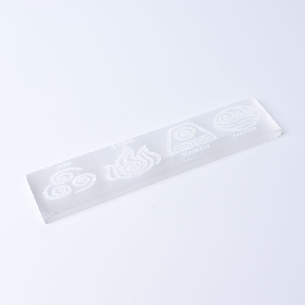 7.7" Selenite Stick with Printing Wholesale Crystals