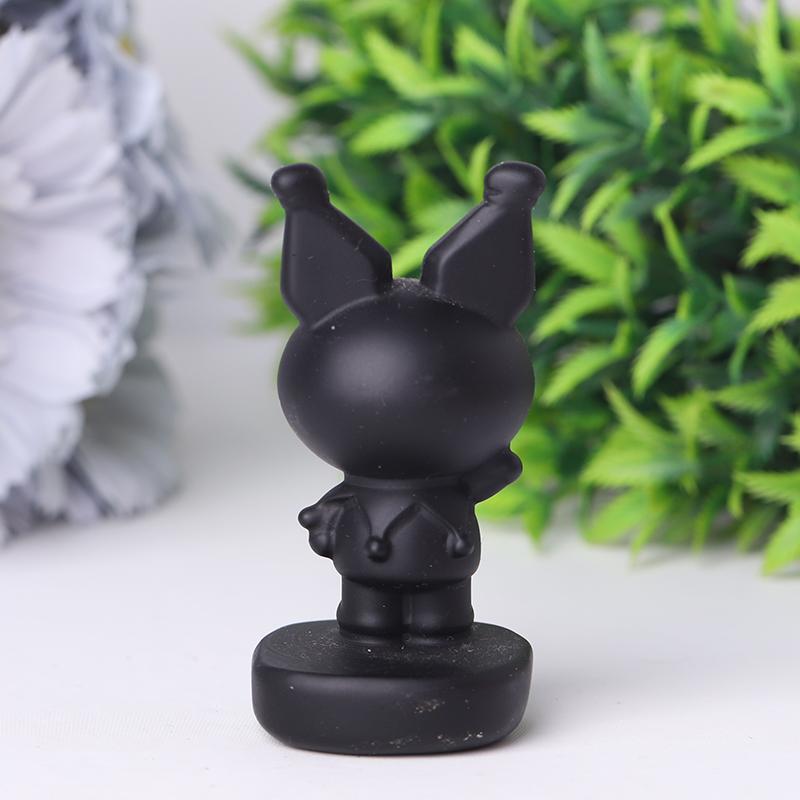 2" Black Obsidian Crystal Carvings Wholesale Crystals