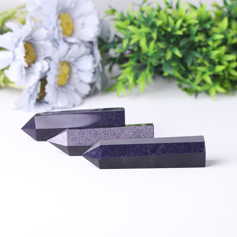 Blue Sandstone Point for Healing Wholesale Crystals