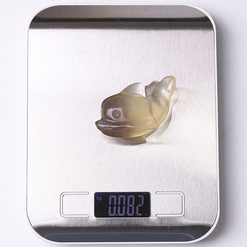 2.5" Fluorite Dolphin Crystal Carvings Wholesale Crystals