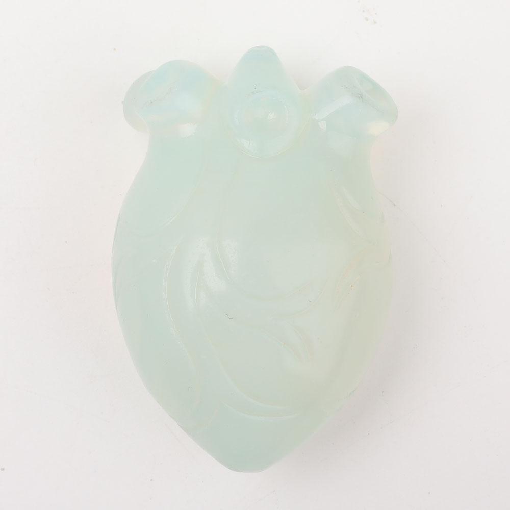 Real Heart Shaped Carvings Wholesale Crystals
