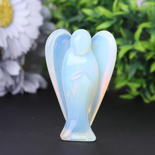 3" Opalite Angel Crystal Carvings Wholesale Crystals