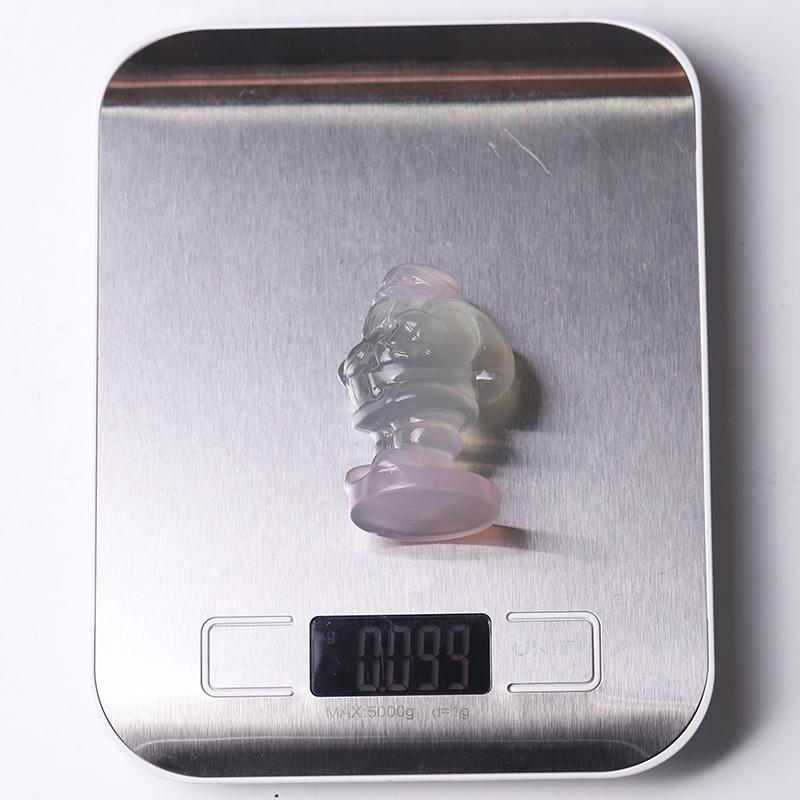 2.4" Flourite Santa Claus Crystal Carvings Wholesale Crystals