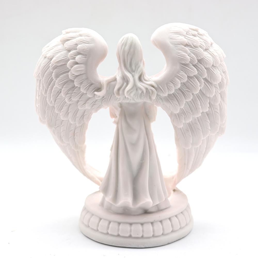 Lighted Resin Angel Stand for Home Decoration Wholesale Crystals