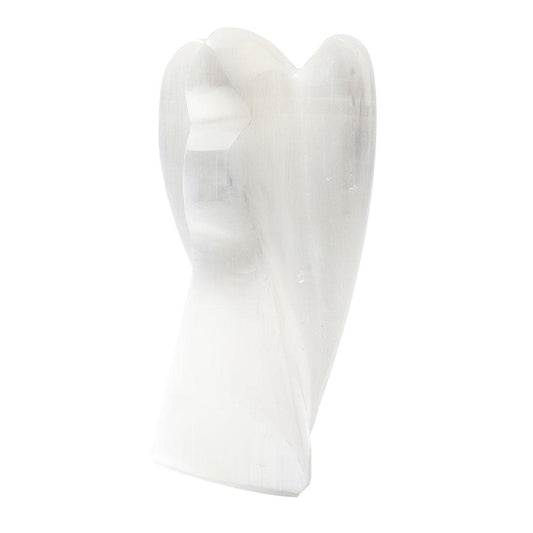 Selenite Angel Crystal Carvings 5.8" Wholesale Crystals