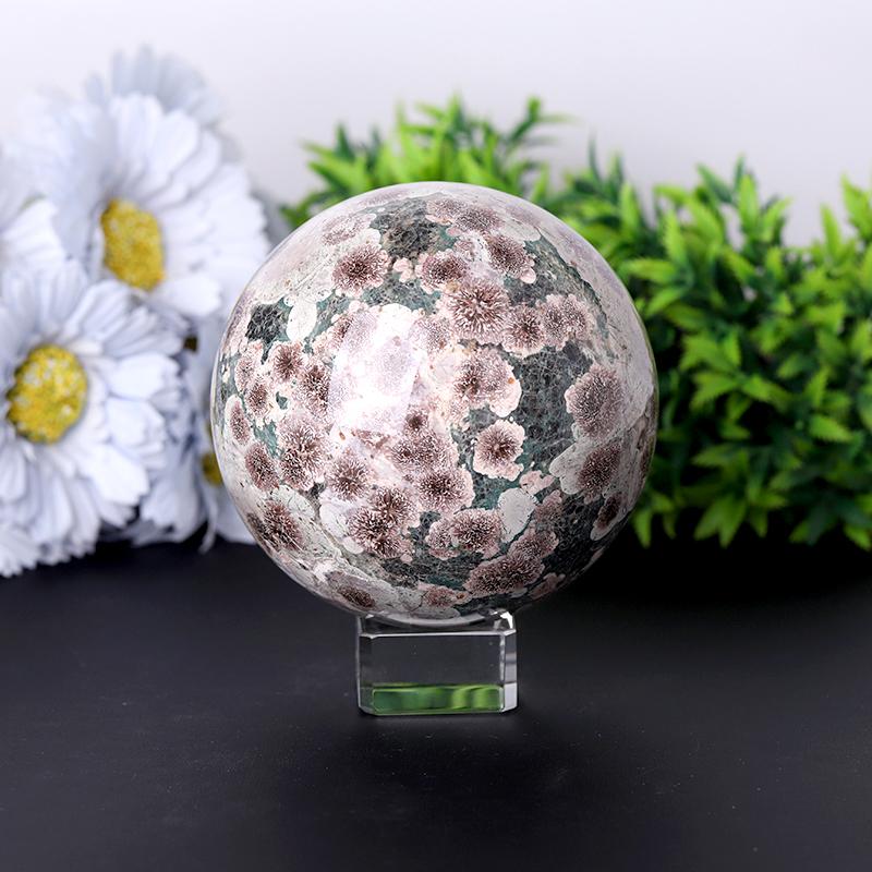 2.5"- 4.0" Firework Agate Sphere Wholesale Crystals