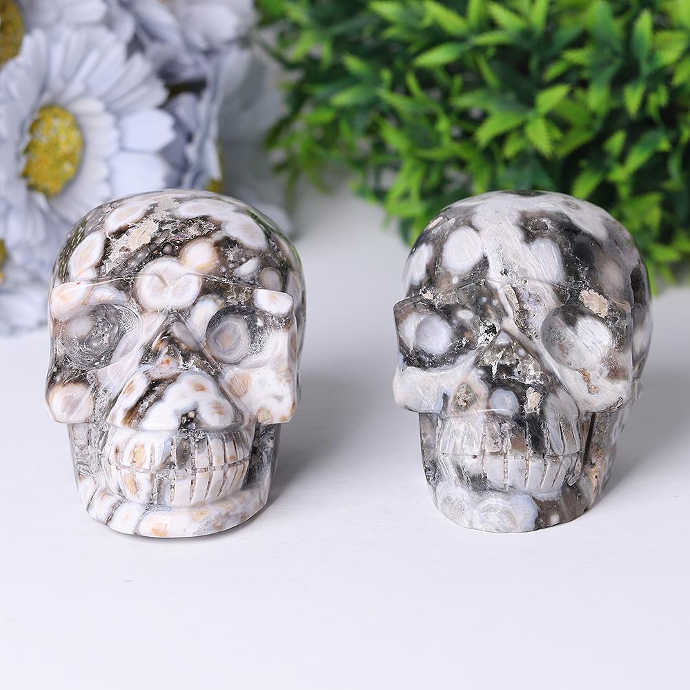 Ocean Jasper Crystal Skull Carvings Wholesale Crystals