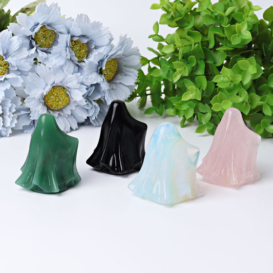 2.2" Ghost Crystal Carvings Wholesale Crystals