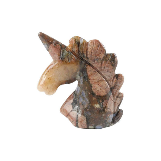 2" Que Sera Crystal Carving Unicorn Wholesale Crystals