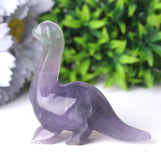 3" Hot Sale Crystal Dinosaurs Carving Natural Crystal Carving for Collection Wholesale Crystals