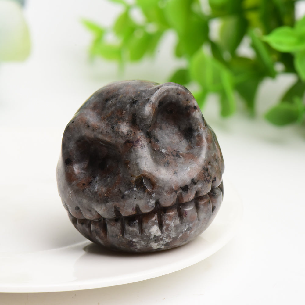 1.6" Mixed Crystal Jack Skellington Crystal Carving Bulk Wholesale Wholesale Crystals