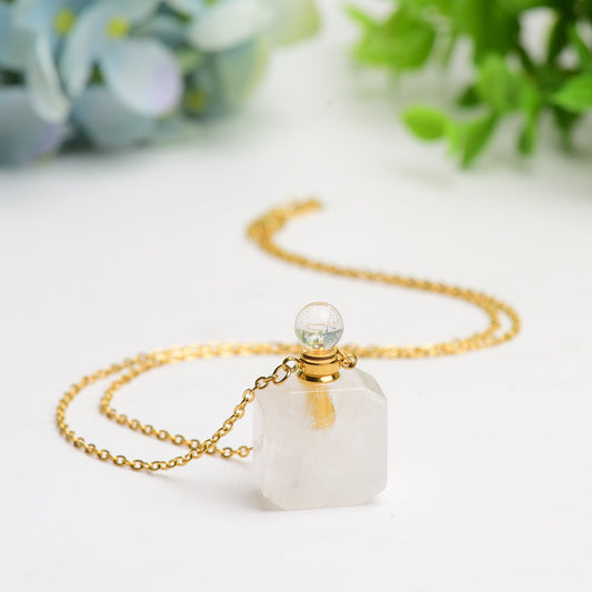 Mixed Crystal Necklace with Perfume Bottle Wholesale Crystals