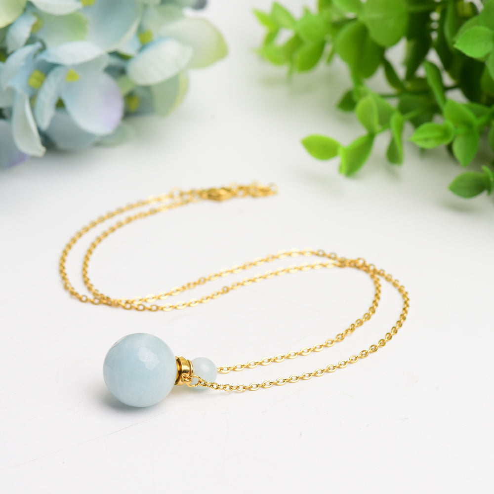 Mixed Crystal Necklace with Perfume Bottle Wholesale Crystals