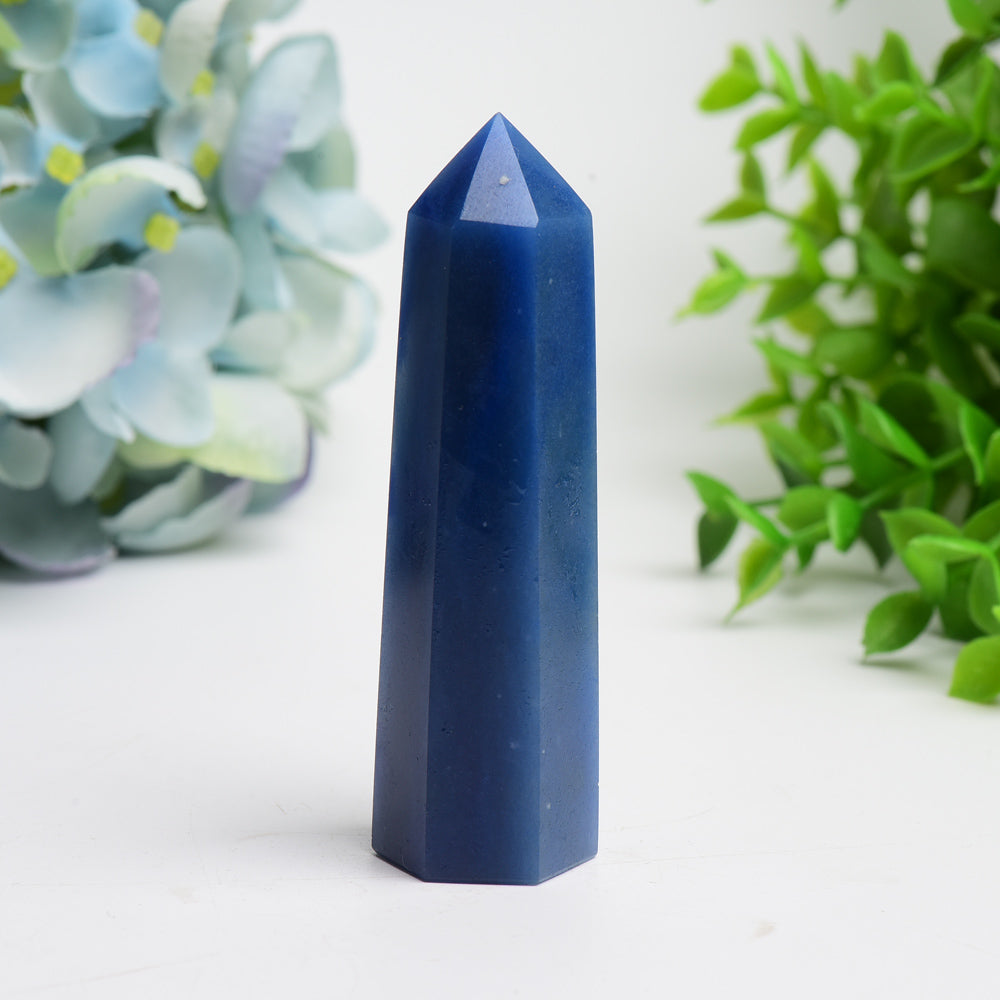 2.5"-4.0" Blue Aventurine Crystal Point Bulk Wholesale Wholesale Crystals