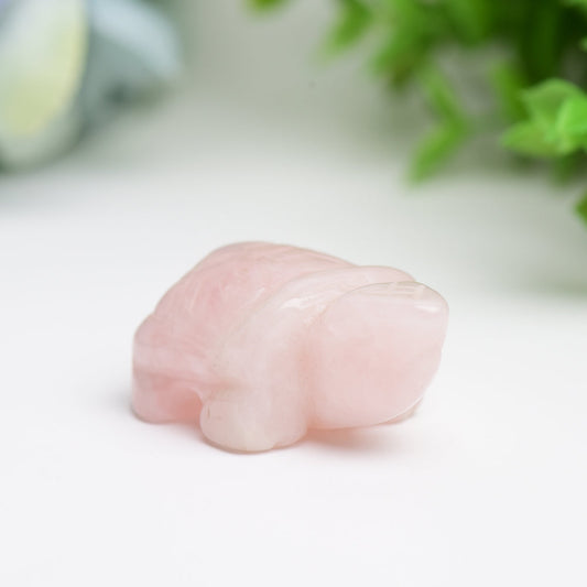 1.4" Mixed Crystal Turtle Animal Crystal Carving Wholesale Crystals