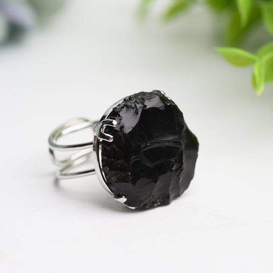 Mixed Raw Stone Ring Bulk Wholesale Wholesale Crystals