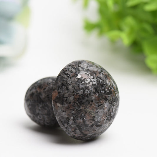 2.1“ Yooperlite Mushroom Crystal Carving Bulk Wholesale Wholesale Crystals