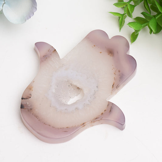 4.0" Druzy Agate Hand Crystal Carving Bulk Wholesale Wholesale Crystals