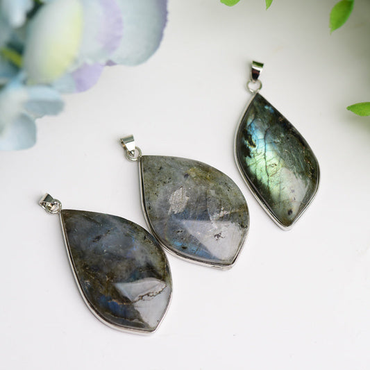 2.0" Labradorite Crystal Pendant Wholesale Crystals