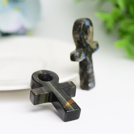 2.0" Life Key Crytsal Carving Bulk Wholesale Wholesale Crystals