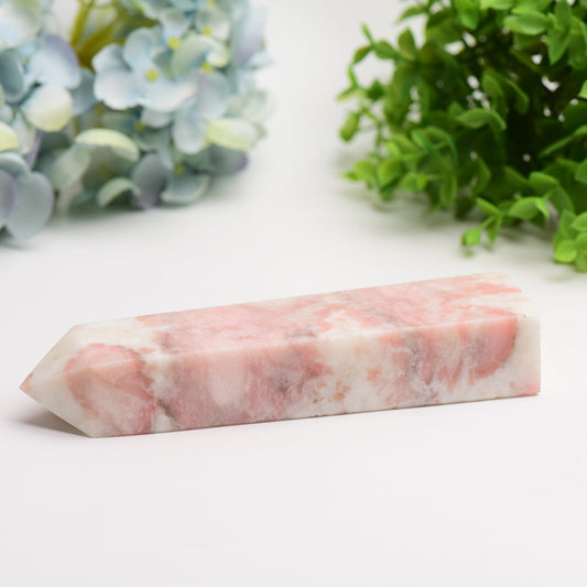 6.0"-8.0" Pink Jade Tower Bulk Wholesale Wholesale Crystals