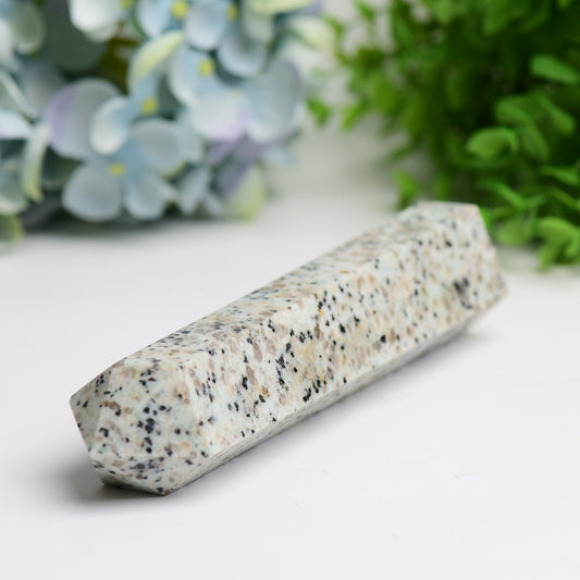 6.0"-8.0" Kiwi Jasper Crystal Tower Wholesale Crystals