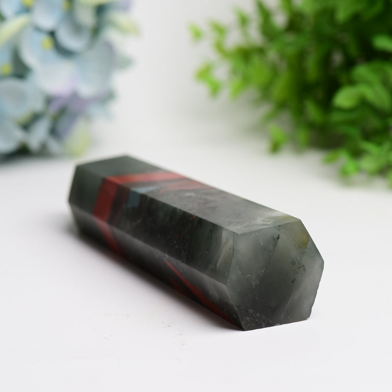6.0"-8.0" Africa Blood Stone Crystal Tower Bulk Wholesale Wholesale Crystals
